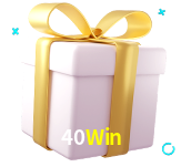 Receba seus bônus de boas-vindas no 40Win