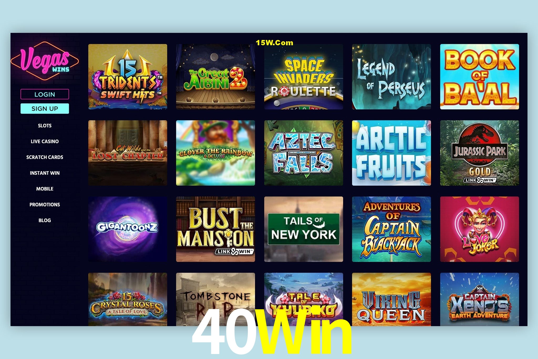 Slot Games 40Win